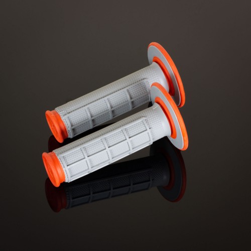 MX Dual Compound Grips 1/2 Waffle Orange