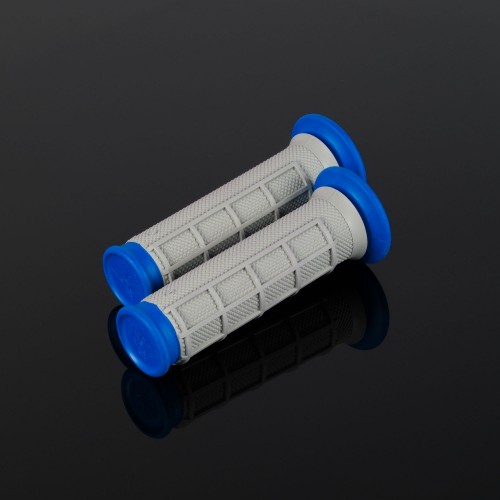 ATV Dual Compound Grips Blue