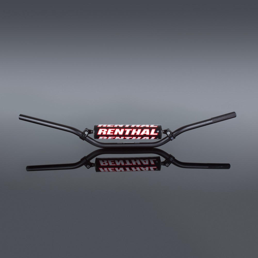 Renthal 809-01-SI-01-185 Manubrio 809 RC High-Silver 